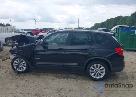 2015 BMW X3 Sdrive28I from USA, damaged, VIN 5UXWZ7C57F0M83235